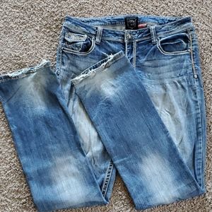 Petrol "Dorothy" Boot Cut Jeans
